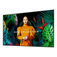 Produktbild för Samsung QM85C QMC Series - 85" LED-bakgrundsbelyst LCD-skärm - Crystal UHD - 4K - för digital skyltning