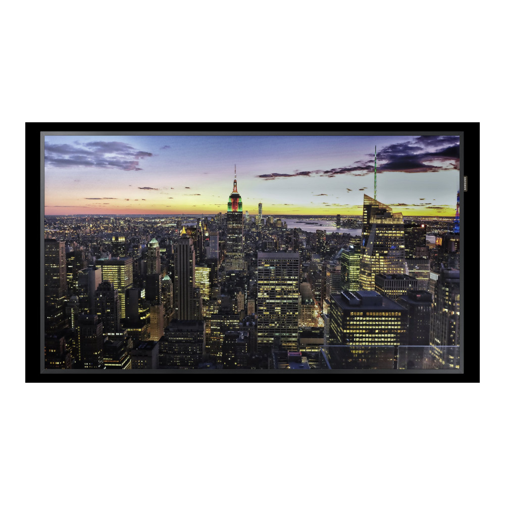 Produktbild för Samsung QB65C QBC Series - 65" LED-bakgrundsbelyst LCD-skärm - 4K - för digital skyltning