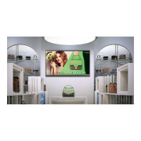 Produktbild för Samsung QB65C QBC Series - 65" LED-bakgrundsbelyst LCD-skärm - 4K - för digital skyltning