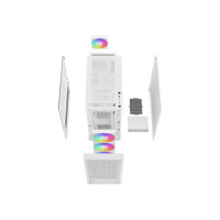 Produktbild för DeepCool CH560 WH - tower - utökad ATX