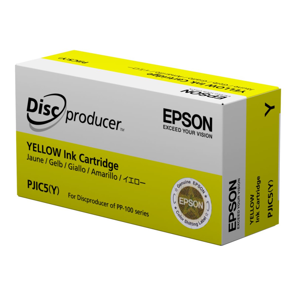Produktbild för Epson Discproducer PJIC7(Y) - gul - original - bläckpatron