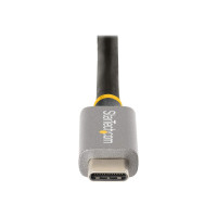 Produktbild för StarTech.com 3ft (1m) USB4 Cable, USB-IF Certified USB-C Cable, 40 Gbps, USB Type-C Data Transfer Cable, 100W Power Delivery, 8K 60Hz, Compatible w/Thunderbolt 4/3/USB 3.2 - USB C to C cable (CC1M-40G-USB-CABLE) - USB typ C-kabel - USB-C till USB-C - 1 m