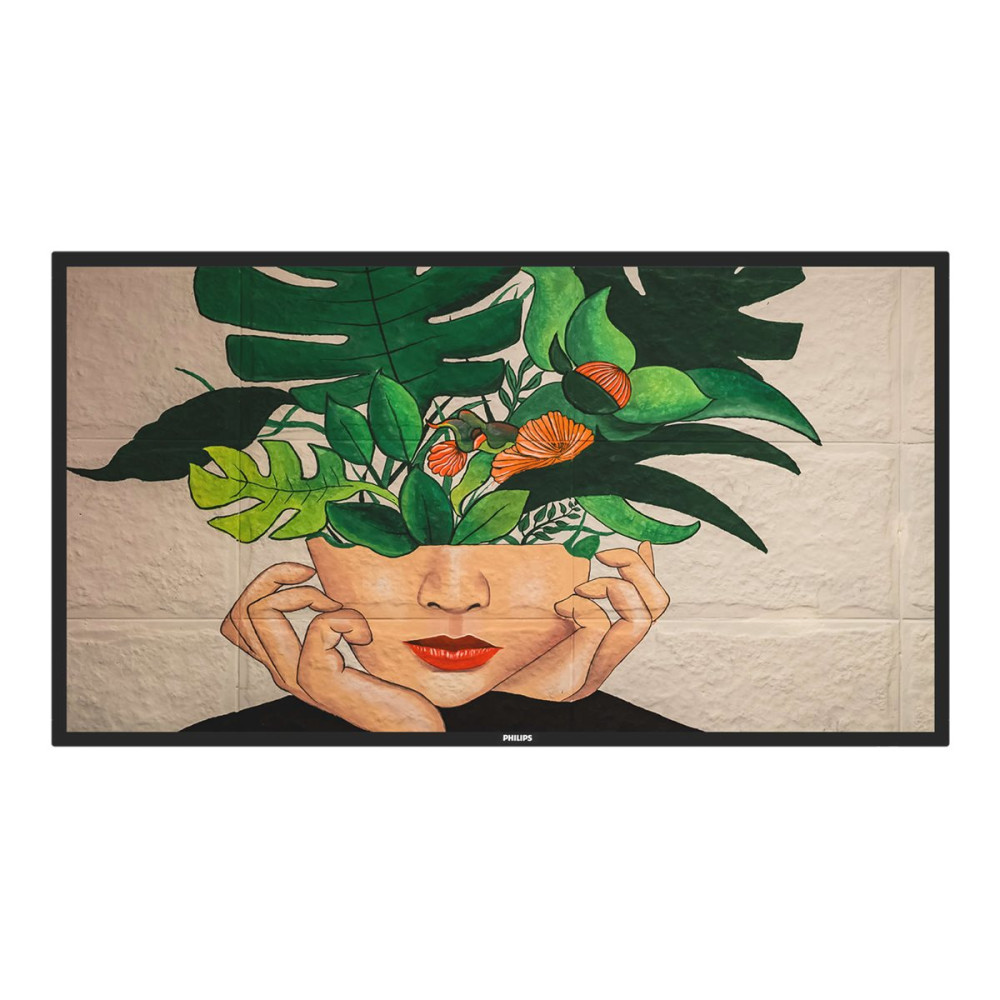Produktbild för Philips 86BDL4650D D-Line - 86" Klass (85.6" visbar) LED-bakgrundsbelyst LCD-skärm - 4K - för digital skyltning