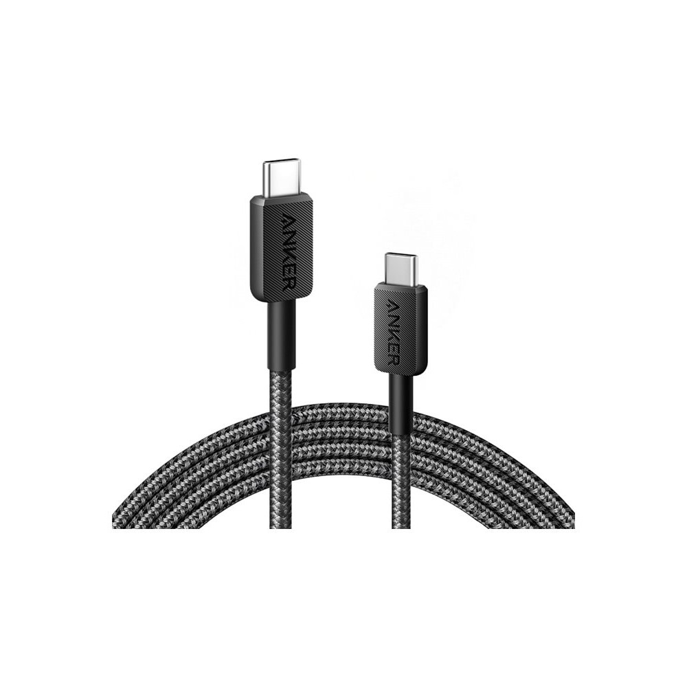 Produktbild för Anker 322 - USB typ C-kabel - USB-C till USB-C - 1.8 m