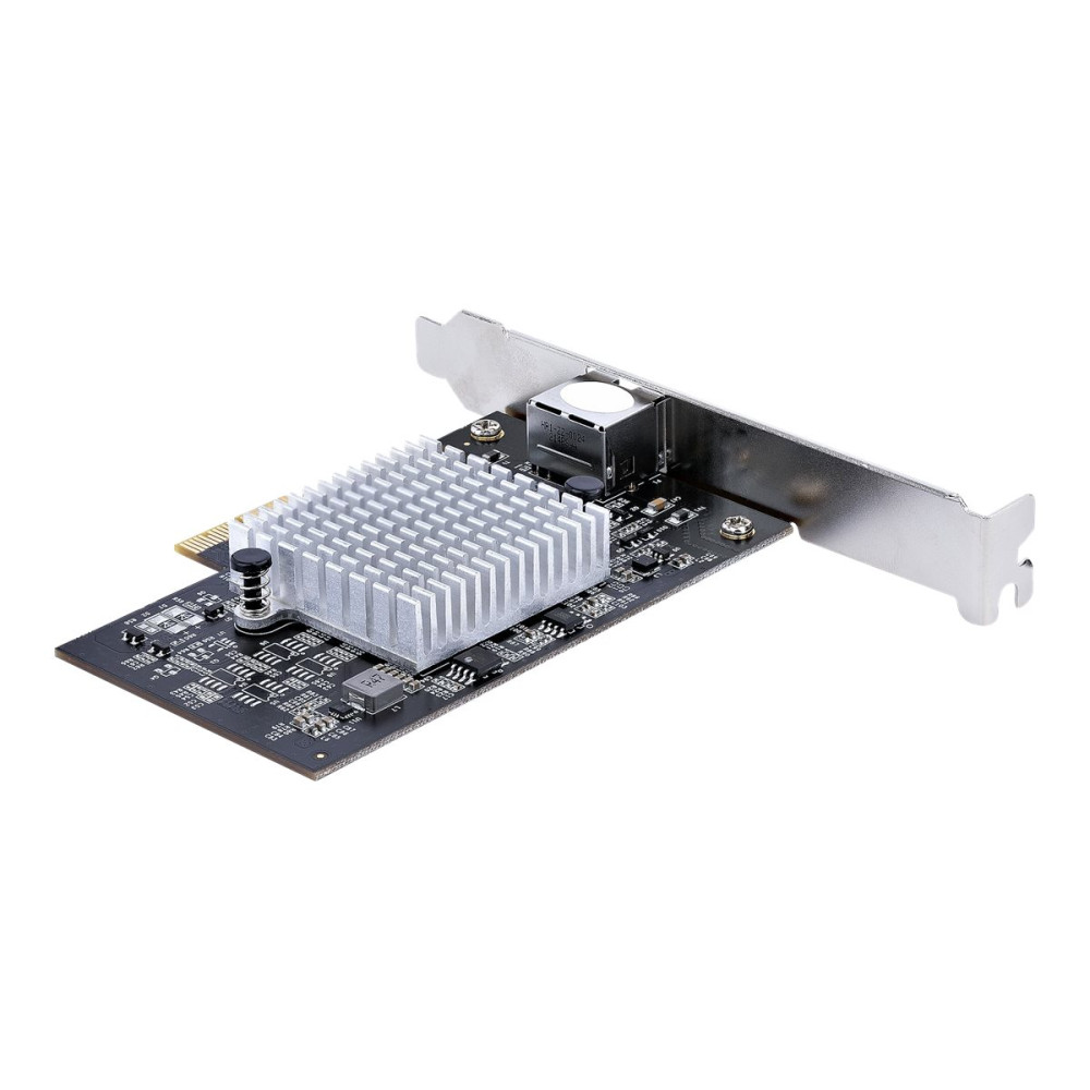 Produktbild för Startech 1-Port 10Gbps PCIe Network Adapter Card, Network Card for PC/Server, Low Profile PCIe Ethernet Card w/Jumbo Frame Support, NIC/LAN Interface Card - Marvell AQC113CS Chipset, PXE Boot (ST10GSPEXNB2) - nätverksadapter - PCIe 3.0 x2 - 10 Gigabit Eth