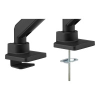 Produktbild för Neomounts DS70PLUS-450BL1 monteringssats - fullständig rörelse - för böjd LCD-skärm - svart