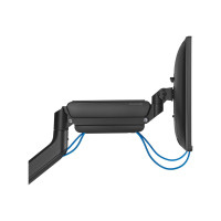 Produktbild för Neomounts DS70PLUS-450BL1 monteringssats - fullständig rörelse - för böjd LCD-skärm - svart