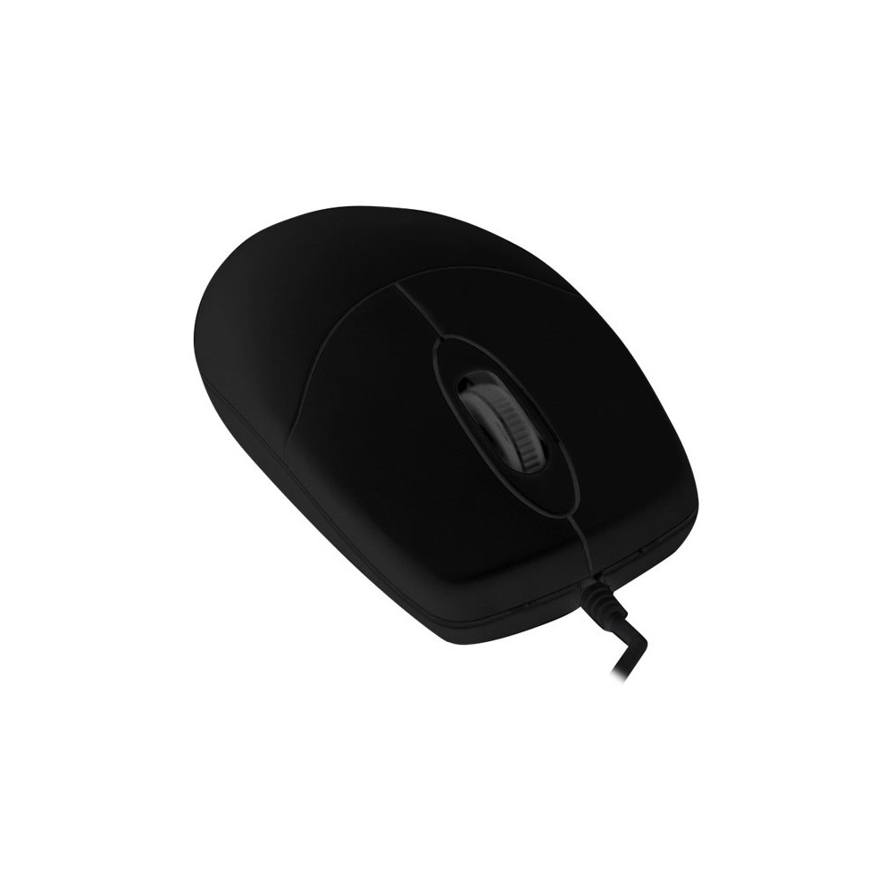 Produktbild för Contour Active Key AK-PMJ1 Series CleanMouse - Standard Sized - mus - hygienic design - USB - svart