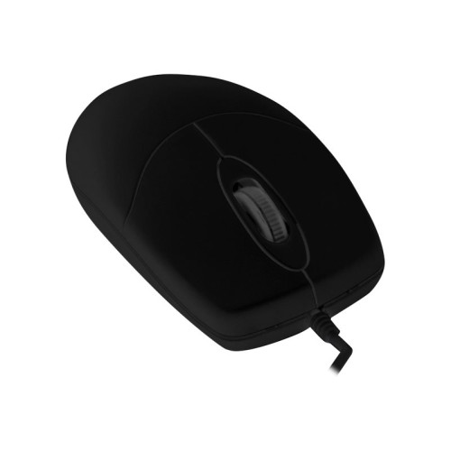 CHERRY Contour Active Key AK-PMJ1 Series CleanMouse - Standard Sized - mus - hygienic design - USB - svart