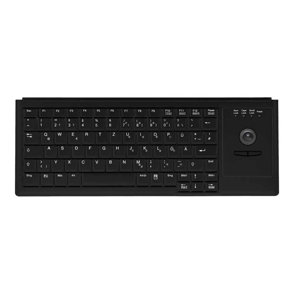 Produktbild för Contour Active Key IndustrialKey AK-4400-T - tangentbord - medical, hygienic design mini - tysk - svart Inmatningsenhet
