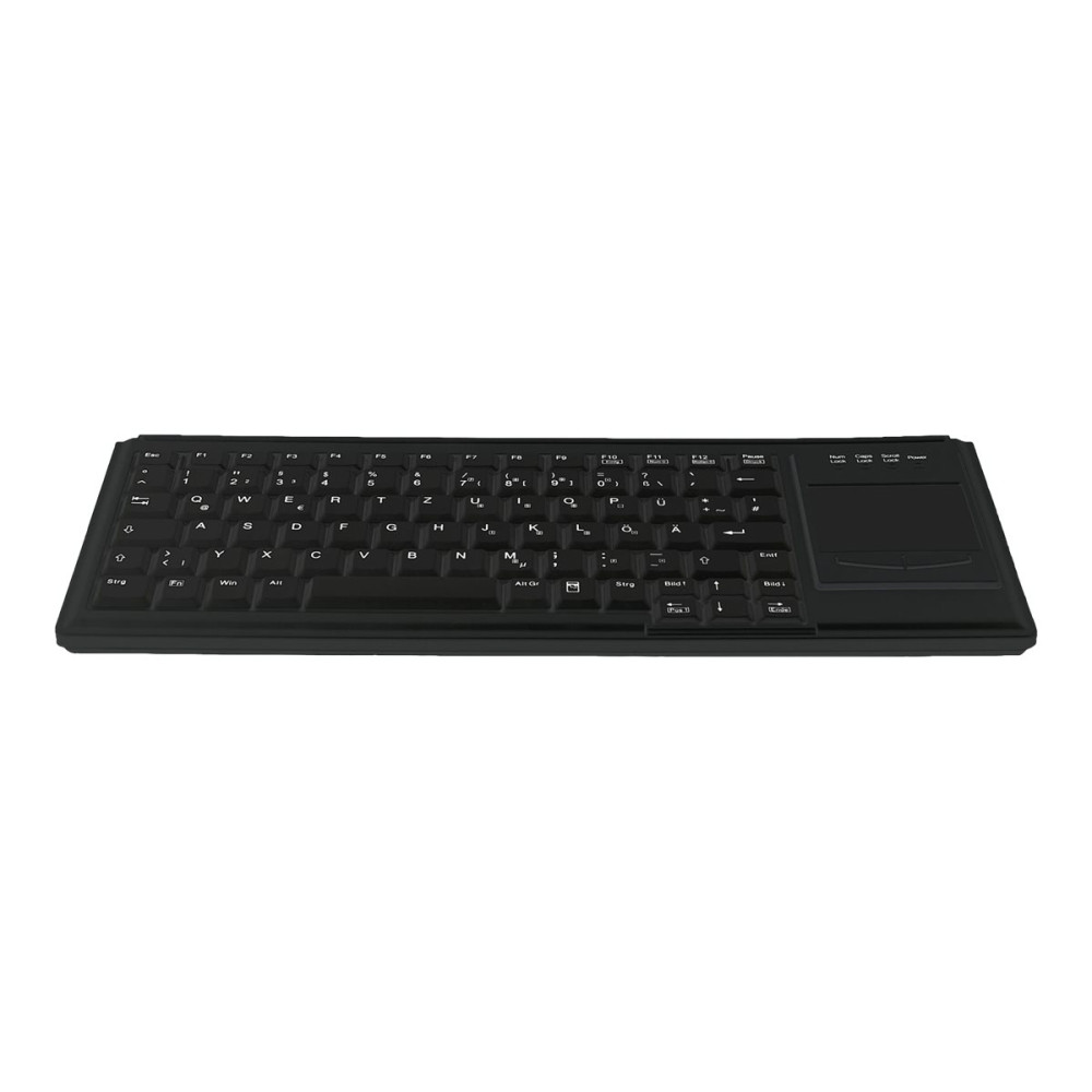Produktbild för Contour Active Key IndustrialKey AK-4400-G - tangentbord - medical, hygienic design mini - tysk - svart Inmatningsenhet