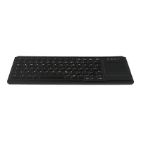 Produktbild för Contour Active Key IndustrialKey AK-4400-G - tangentbord - medical, hygienic design mini - tysk - svart Inmatningsenhet