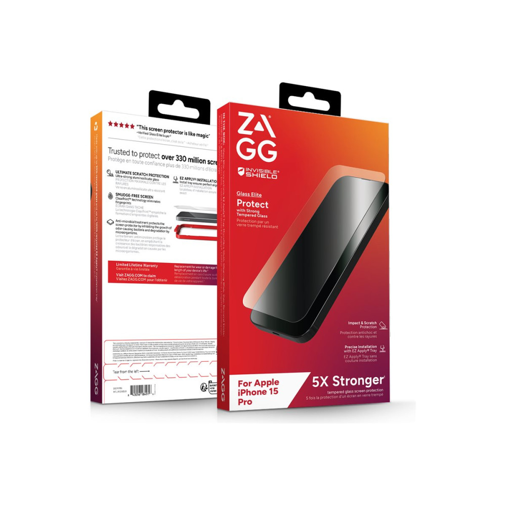 Produktbild för ZAGG InvisibleShield Glass Elite - skärmskydd för mobiltelefon