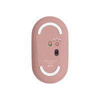 Produktbild för Logitech Pebble Mouse 2 M350s - mus - Bluetooth 5.2 LE - tonal rose