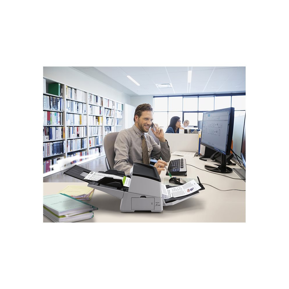 Produktbild för Ricoh fi-7600 - dokumentskanner - desktop - USB 3.1 Gen 1