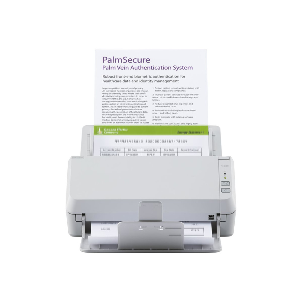 Produktbild för Ricoh SP-1120N - dokumentskanner - desktop - Gigabit LAN, USB 3.2 Gen 1x1