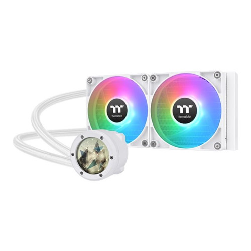 Thermaltake Technology Thermaltake TH240 V2 Ultra ARGB Sync - Snow Edition - kylsystem med vätska till processorn