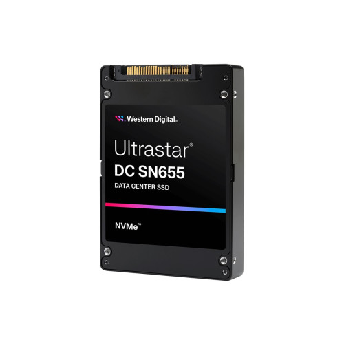 Western Digital WD Ultrastar DC SN655 WUS5EA176ESP7E1 - SSD - 7.68 TB - U.3 PCIe 4.0 (NVMe)