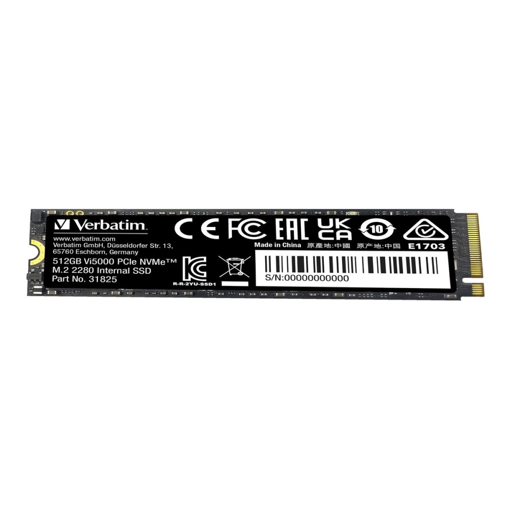 Produktbild för Verbatim Vi5000 - SSD - 512 GB - PCIe 4.0 x4
