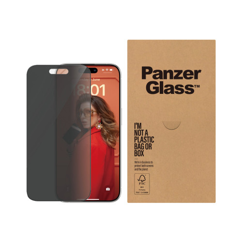 PanzerGlass PanzerGlass - skärmskydd för mobiltelefon - ultrabred passning med EasyAligner