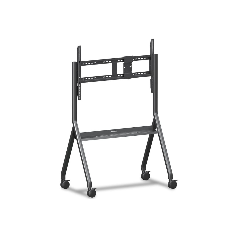 Produktbild för ViewSonic VB-STND-009 vagn - för interaktiv plattskärm/LCD-skärm - Slim trolley