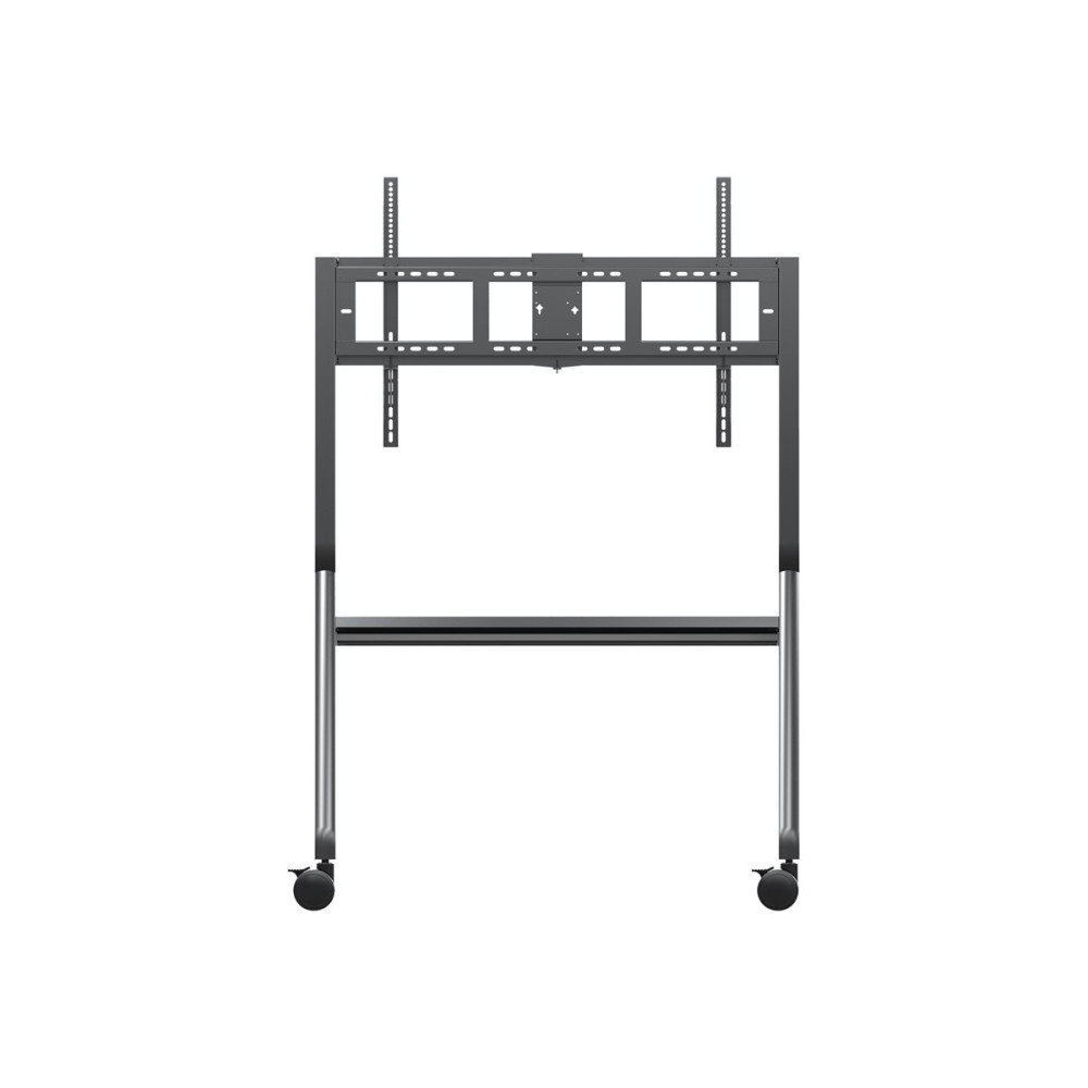 Produktbild för ViewSonic VB-STND-009 vagn - för interaktiv plattskärm/LCD-skärm - Slim trolley