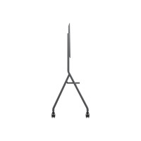 Produktbild för ViewSonic VB-STND-009 vagn - för interaktiv plattskärm/LCD-skärm - Slim trolley