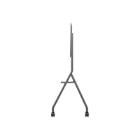 Produktbild för ViewSonic VB-STND-009 vagn - för interaktiv plattskärm/LCD-skärm - Slim trolley