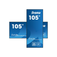 Produktbild för iiyama ProLite LH10551UWS-B1AG 105" Klass (104.7" visbar) LED-bakgrundsbelyst LCD-skärm - 5K - för digital skyltning