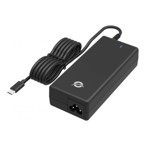 Conceptronic Conceptronic - strömadapter - GaN, with built-in USB-C cable, PPS, PD 3.0 - 100 Watt