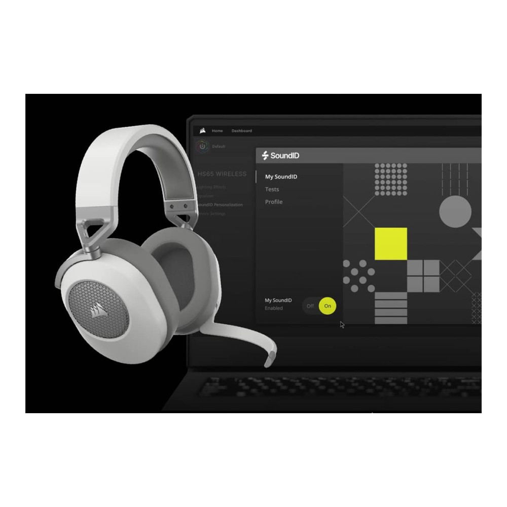 Produktbild för CORSAIR Gaming HS65 WIRELESS - headset