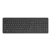 Produktbild för HP 225 - tangentbord - 2,5-zonslayout - tysk - svart Inmatningsenhet