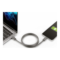 Produktbild för StarTech.com 3ft (1m) Thunderbolt 4 Cable, 40Gbps, 100W Power Delivery, 4K/8K Video, Intel-Certified Thunderbolt Cable - Compatible w/ USB 4/Thunderbolt 4/ USB 3.2/ USB Type-C/DisplayPort/Thunderbolt 3 (TBLT4MM1M) - Thunderbolt-kabel - Thunderbolt 4 till 