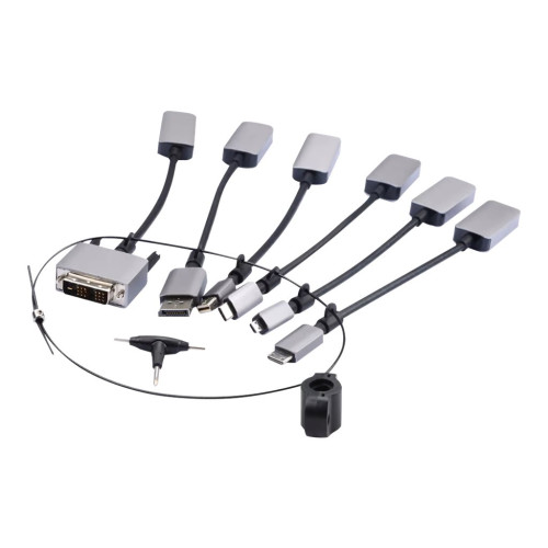 Prokord Prokord Premium videoadaptersats - DisplayPort / HDMI / DVI / USB