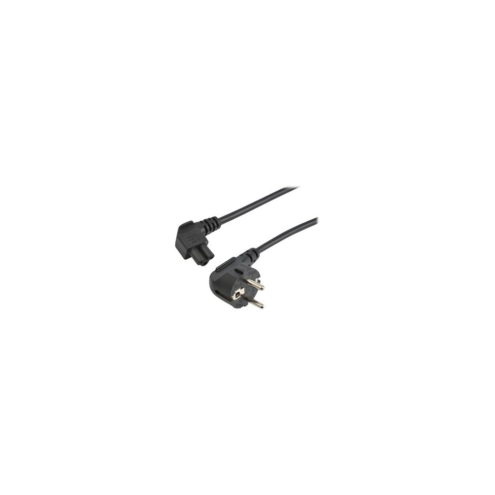Produktbild för Prokord - strömkabel - power CEE 7/7 till IEC 60320 C5 - 1.8 m