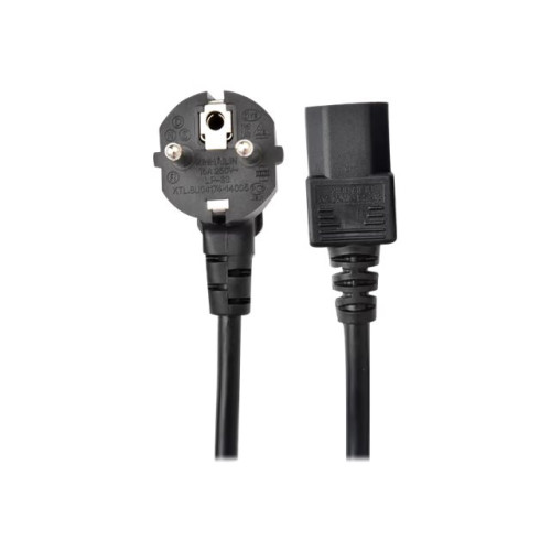 Prokord Prokord - strömkabel - power CEE 7/7 till power IEC 60320 C13 - 1 m