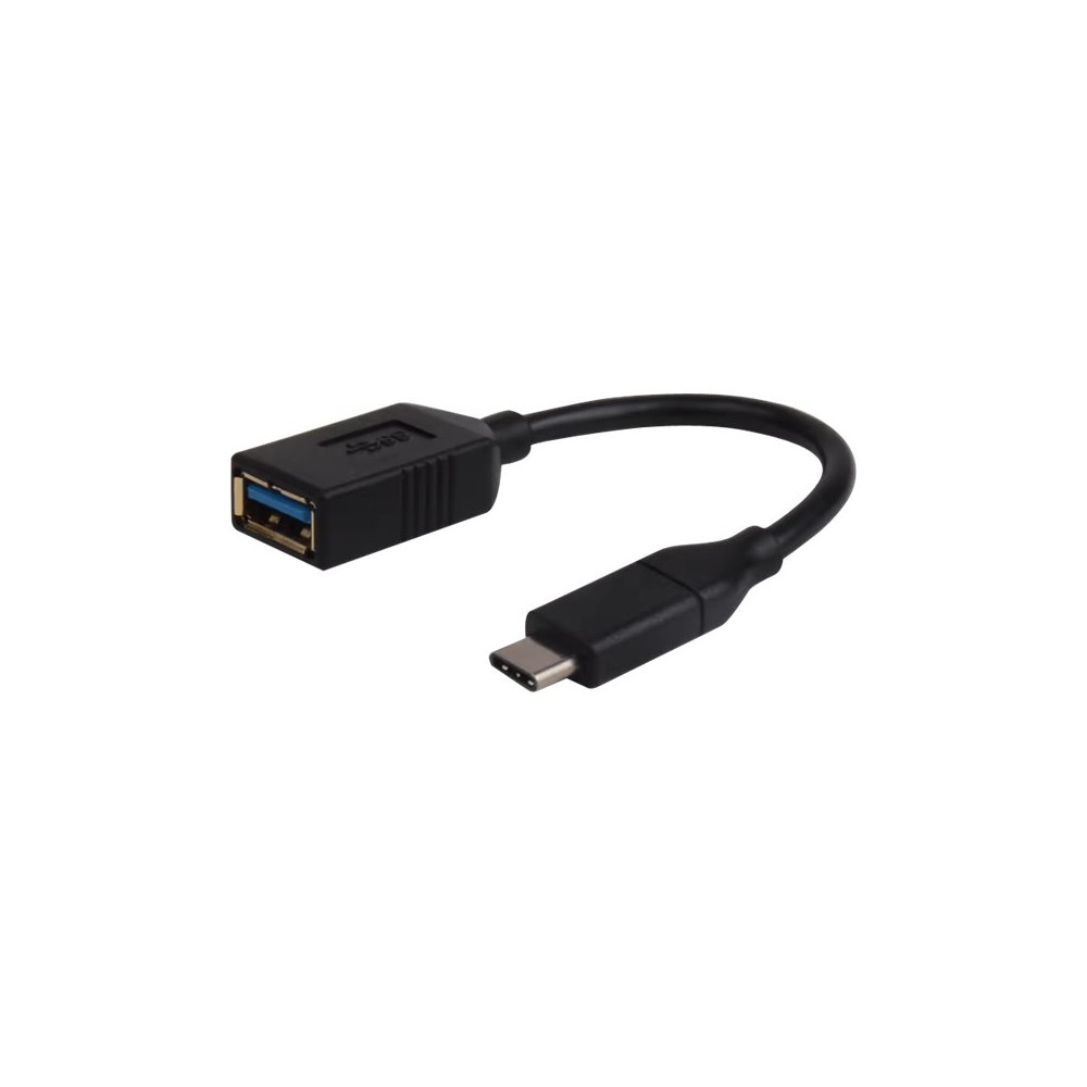 Produktbild för Prokord - USB typ C-adapter - USB-C till USB typ A - 15 cm