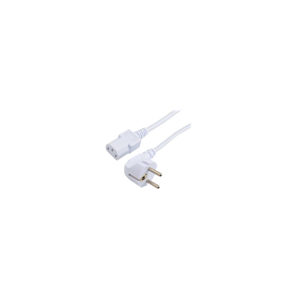 Produktbild för Prokord - strömkabel - power CEE 7/7 till power IEC 60320 C13 - 5 m
