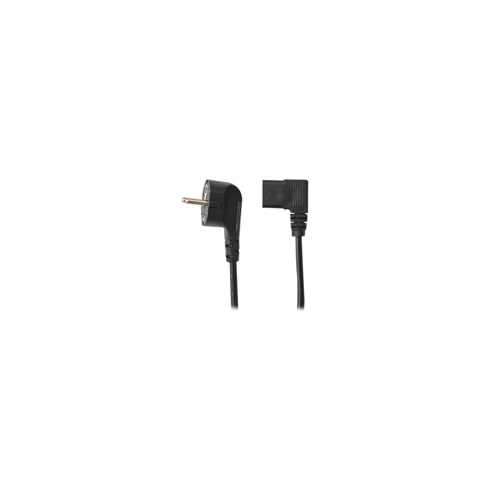 Produktbild för Prokord - strömkabel - power CEE 7/7 till power IEC 60320 C13 - 5 m