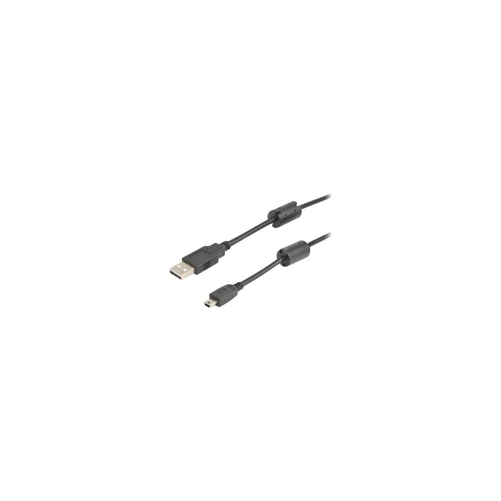 Produktbild för Prokord - USB-kabel - USB till mini-USB typ B - 5 m