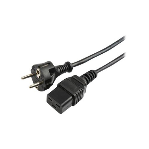 Prokord Prokord - strömkabel - power CEE 7/7 till IEC 60320 C19 - 2 m