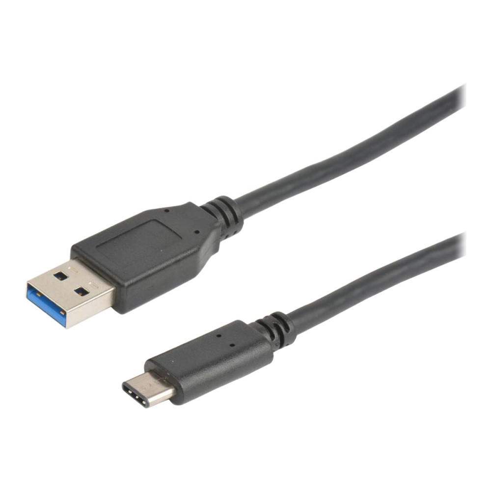Produktbild för Prokord - USB typ C-kabel - USB typ A till USB-C - 2 m