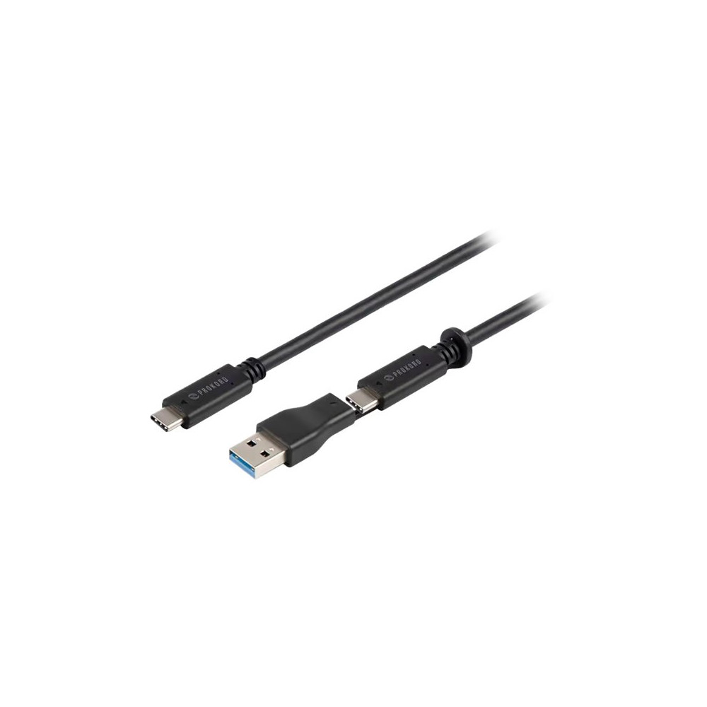 Produktbild för Prokord - USB typ C-kabel - 1 m