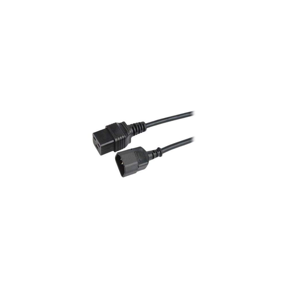 Produktbild för Prokord - strömkabel - IEC 60320 C14 till IEC 60320 C19 - 1.5 m