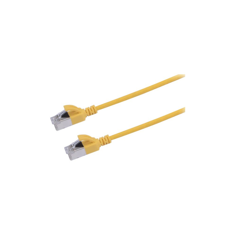 Produktbild för Prokord Slim - nätverkskabel - 50 cm - gul