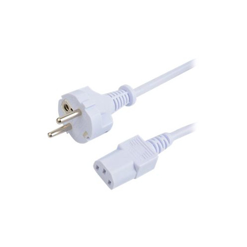 Prokord Prokord - strömkabel - power CEE 7/7 till power IEC 60320 C13 - 2 m