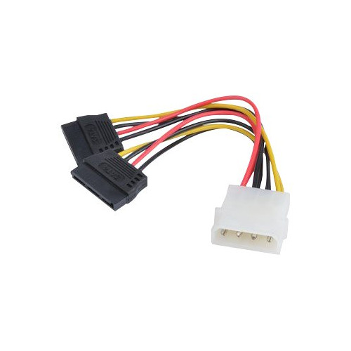 Prokord Prokord - strömkabel - 4 pin intern effekt till SATA-ström - 10 cm