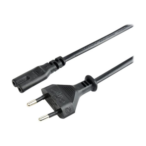 Prokord Prokord - strömkabel - Eurokontakt till power IEC 60320 C7 - 50 cm