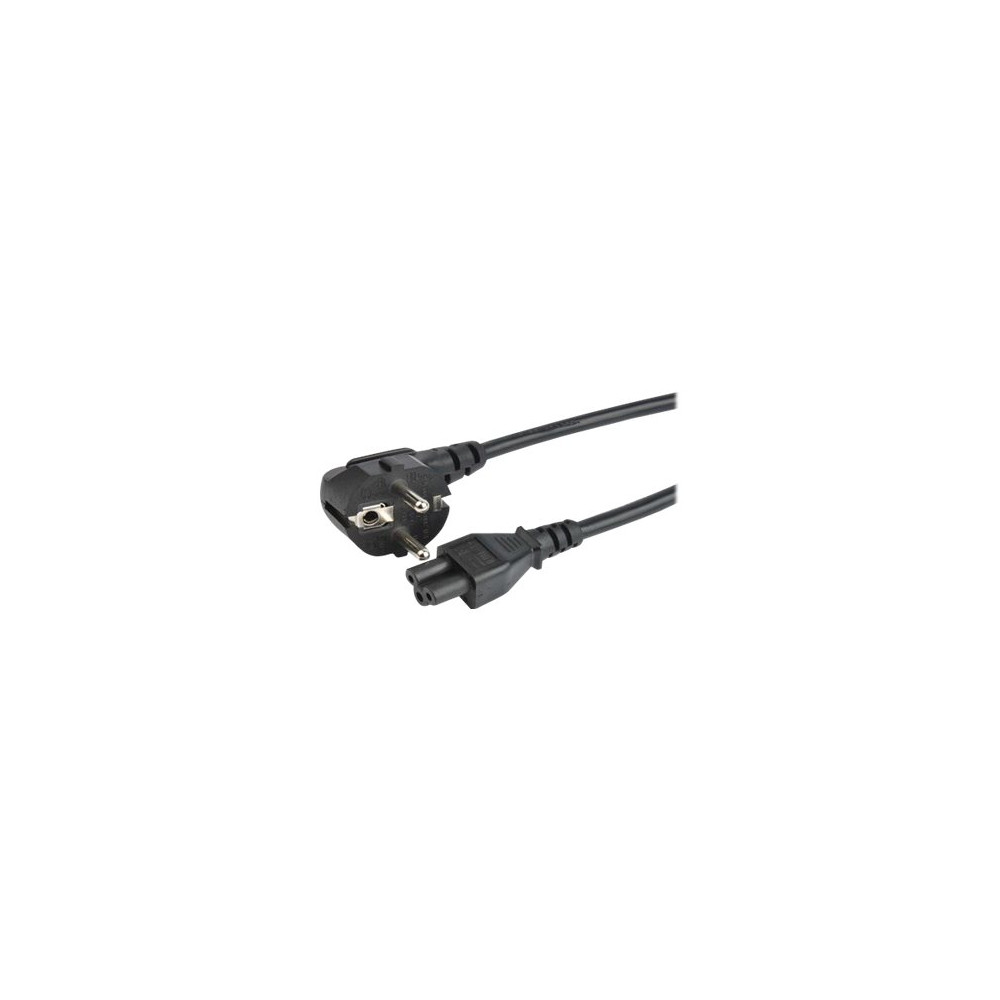 Produktbild för Prokord - strömkabel - power CEE 7/7 till IEC 60320 C5 - 1 m