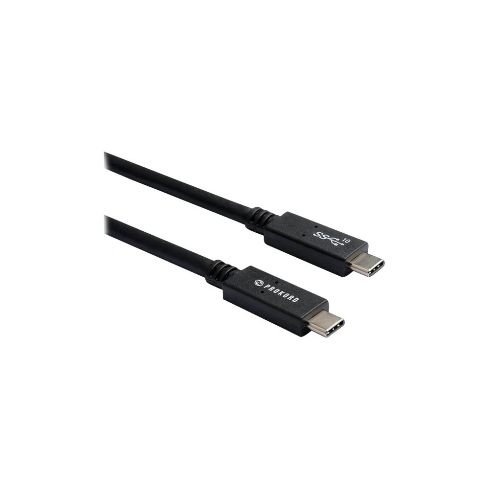 Produktbild för Prokord - USB typ C-kabel - USB-C till USB-C - 50 cm